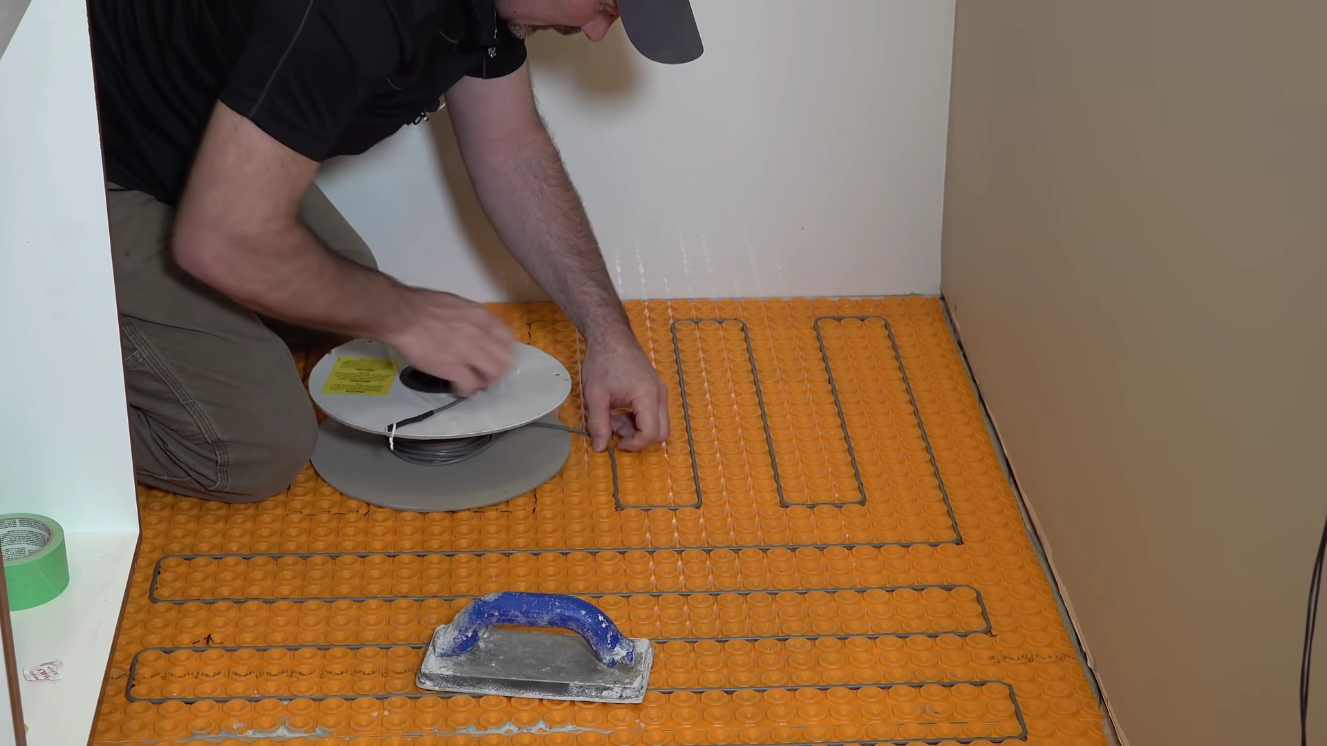 Монтаж теплого пола - 1