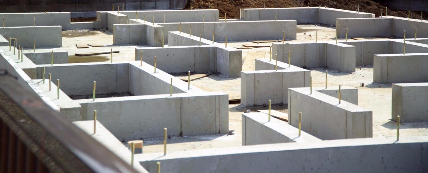 Заливка фундамента - 1