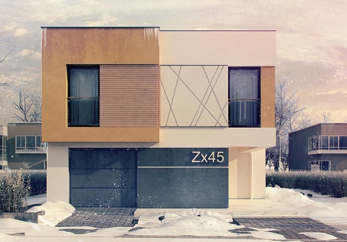 Проекты двухэтажных домов в Киеве