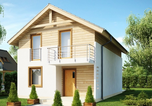 Проекты двухэтажных домов в Киеве