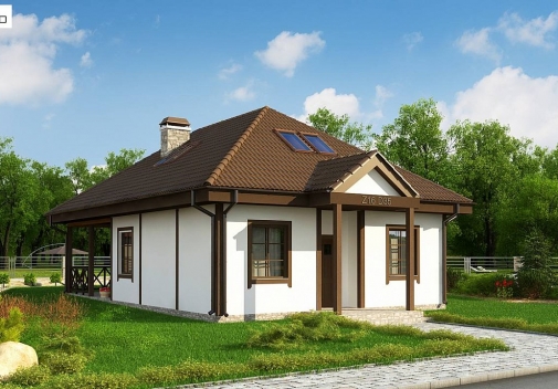 Проекты домов с мансардой в Киеве