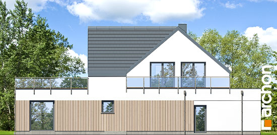 Проект дома Дом в аромах (Г2) - 4 С мансардным этажом дома в Киеве