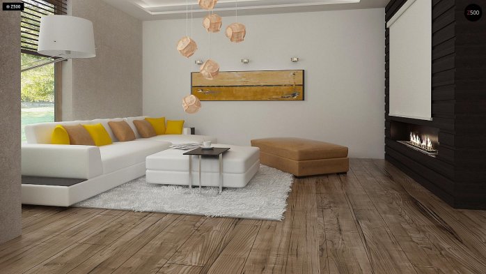 Проект дома U296 - 6 С мансардным этажом дома в Киеве