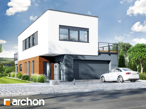 Проект дома Дом в топинамбурах (Г2А) - 2 Двухэтажные дома в Киеве