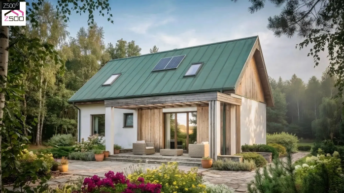 Проект дома U12 D A - 3 С мансардным этажом дома в Киеве