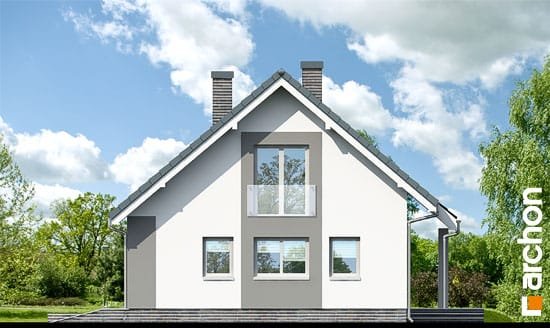 Проект дома Дом в гейджее вер.2 - 4 С мансардным этажом дома в Киеве
