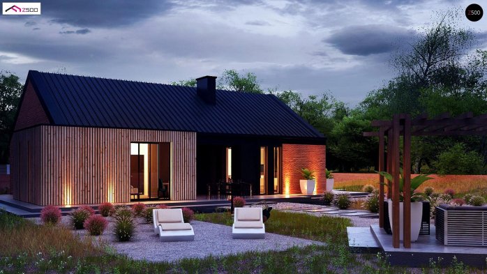 Проект дома U386 - 6 Двухэтажные дома в Киеве