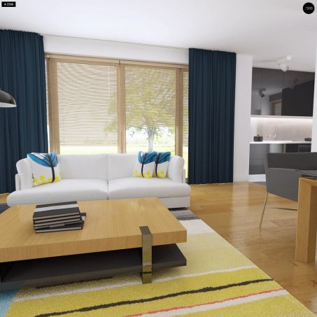 Проект дома Ux35 - 5 Одноэтажные дома в Киеве