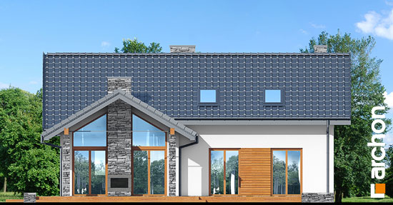 Проект дома Дом в первоцветах (в) - 6 С мансардным этажом дома в Киеве