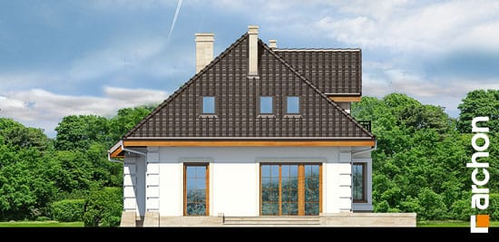 Проект дома Дом в рукколе 4 - 6 С мансардным этажом дома в Киеве