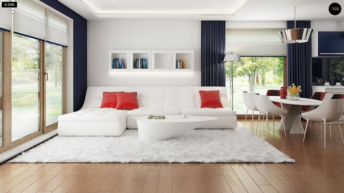 Проект дома U256 - 10 Одноэтажные дома в Киеве