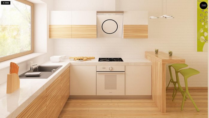 Проект дома U40 - 8 С мансардным этажом дома в Киеве