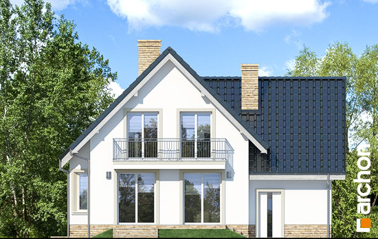 Проект дома Дом в винограде 2 (П) - 6 С мансардным этажом дома в Киеве