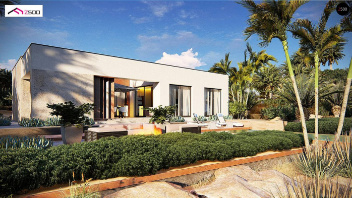 Проект дома Ux208 - 2 Одноэтажные дома в Киеве