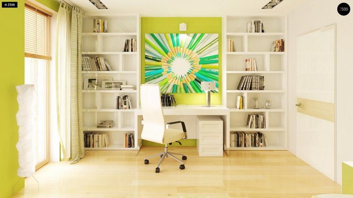 Проект дома Ux49 minus - 12 Одноэтажные дома в Киеве