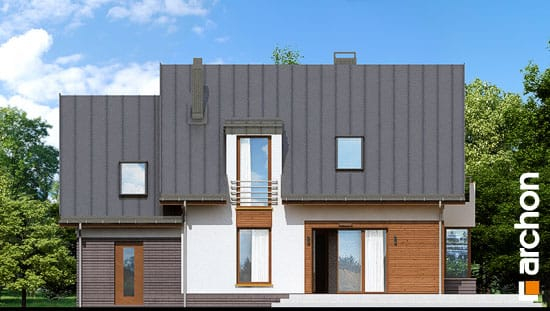 Проект дома Дом в кардамоне 2 вер.2 - 6 С мансардным этажом дома в Киеве