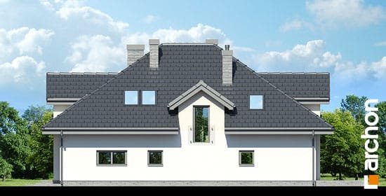 Проект дома Дом в хебе 2 вер.2 - 4 С мансардным этажом дома в Киеве