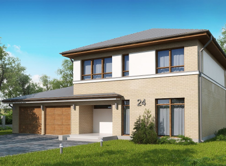 Проект дома Ux24 GL2