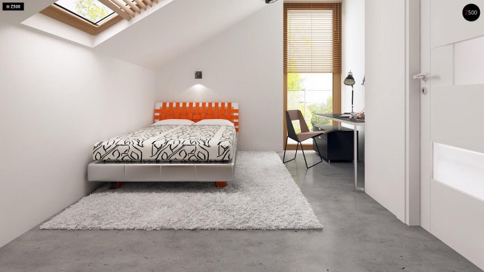 Проект дома U264 - 9 С мансардным этажом дома в Киеве