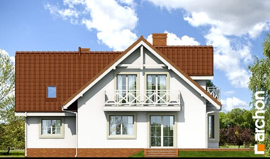 Проект дома Дом в рододендронах 5 вер.2 - 6 С мансардным этажом дома в Киеве