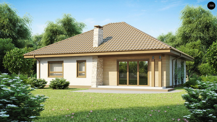 Проект дома U94 - 1 Одноэтажные дома в Киеве