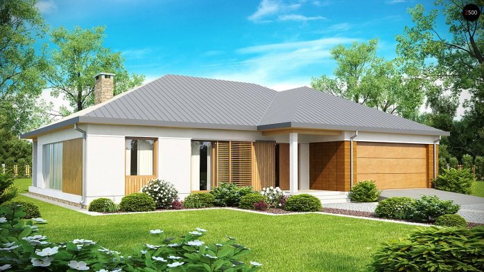 Проект дома U152 - 1 Одноэтажные дома в Киеве