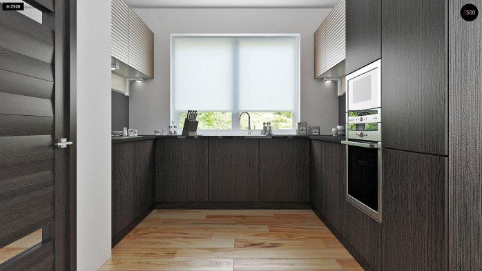 Проект дома U89 - 8 С мансардным этажом дома в Киеве