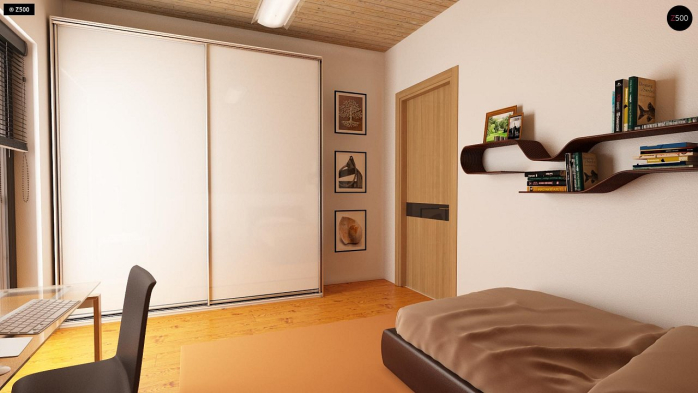 Проект дома U265 - 11 С мансардным этажом дома в Киеве