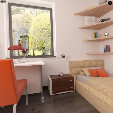 Проект дома U241 GP HB - 22 Одноэтажные дома в Киеве