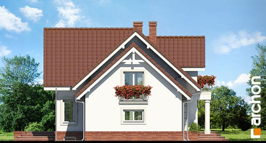 Проект дома Дом под горной сосной (П) вер.2 - 5 С мансардным этажом дома в Киеве