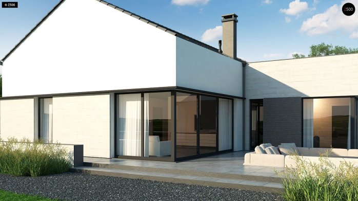 Проект дома U390 - 6 Одноэтажные дома в Киеве