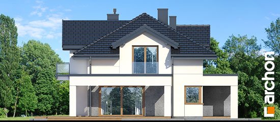 Проект дома Вилла Миранда 9 (Г2) - 4 С мансардным этажом дома в Киеве