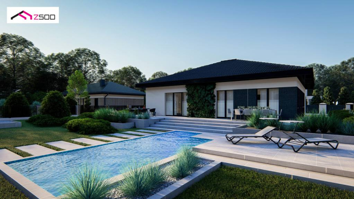 Проект дома U429 - 6 Одноэтажные дома в Киеве