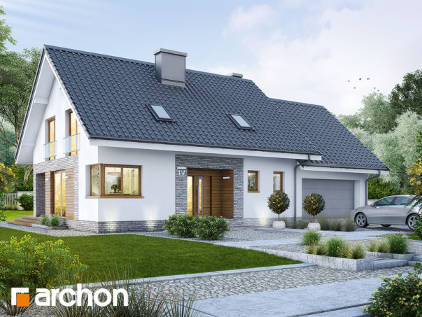 Проект дома Дом в серебрянках (Г2) - 1 С мансардным этажом дома в Киеве