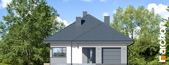 Проект дома Дом в ренклодах 12 - 3 Одноэтажные дома в Киеве