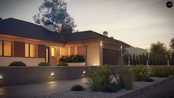 Проект дома U301 - 14 Одноэтажные дома в Киеве