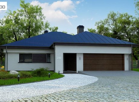 Проект дома U200 L + 100