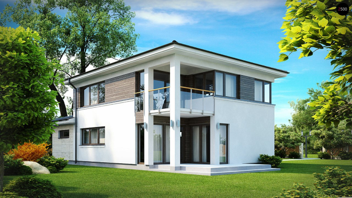 Проект дома Ux8 - 2 Двухэтажные дома в Киеве