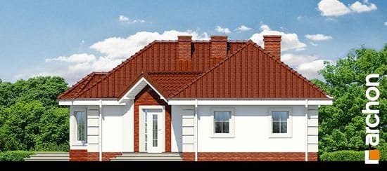 Проект дома Дом в пустырнике вер.2 - 4 Одноэтажные дома в Киеве