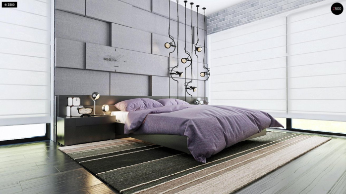 Проект дома Ux63 B+PK - 19 Двухэтажные дома в Киеве