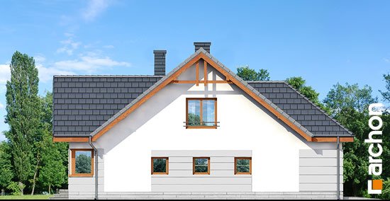 Проект дома Дом в хмеле вер.2 - 5 С мансардным этажом дома в Киеве