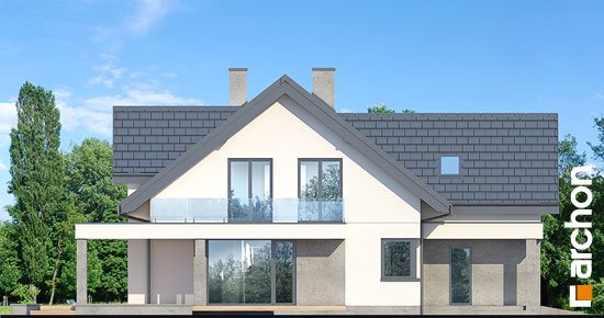 Проект дома Дом в теллимах (Г) - 4 С мансардным этажом дома в Киеве