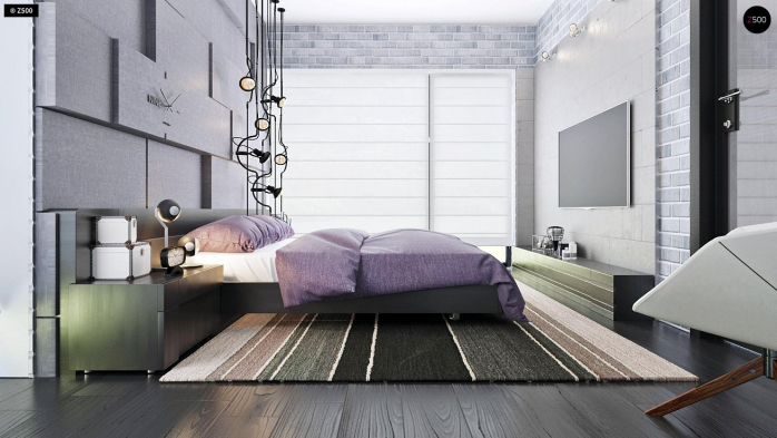 Проект дома Ux63 B+PK - 20 Двухэтажные дома в Киеве