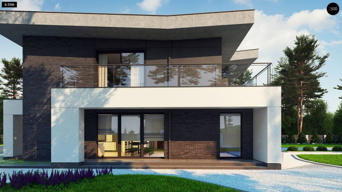 Проект дома Ux139 - 3 Двухэтажные дома в Киеве