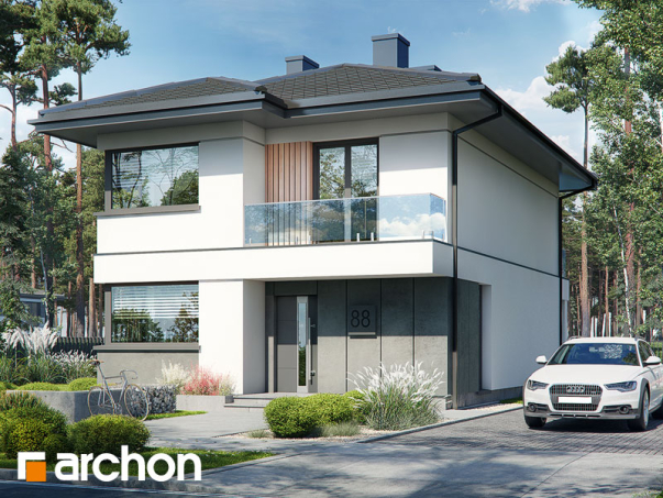 Проект дома Вилла Юлия 16 - 1 Двухэтажные дома в Киеве