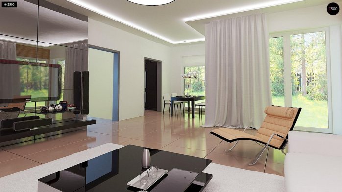 Проект дома U284 GP2 - 7 С мансардным этажом дома в Киеве