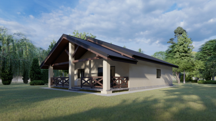 Проєкт будинку DBT 188 - Одноповерхові дома у Києві