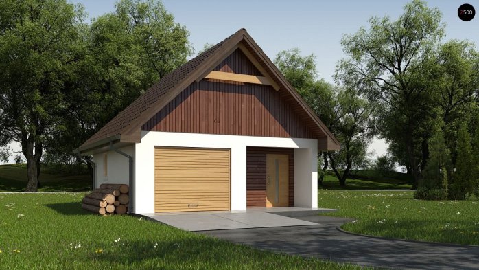 Проект дома Ug2 - 1 Одноэтажные дома в Киеве