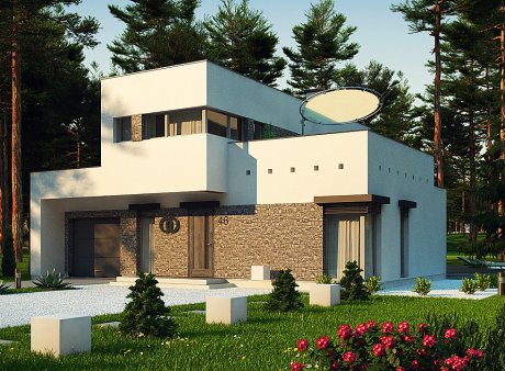 Проект дома Ux46 minus