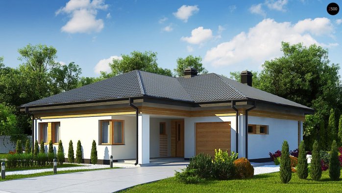 Проект дома U204 GP - 1 Одноэтажные дома в Киеве